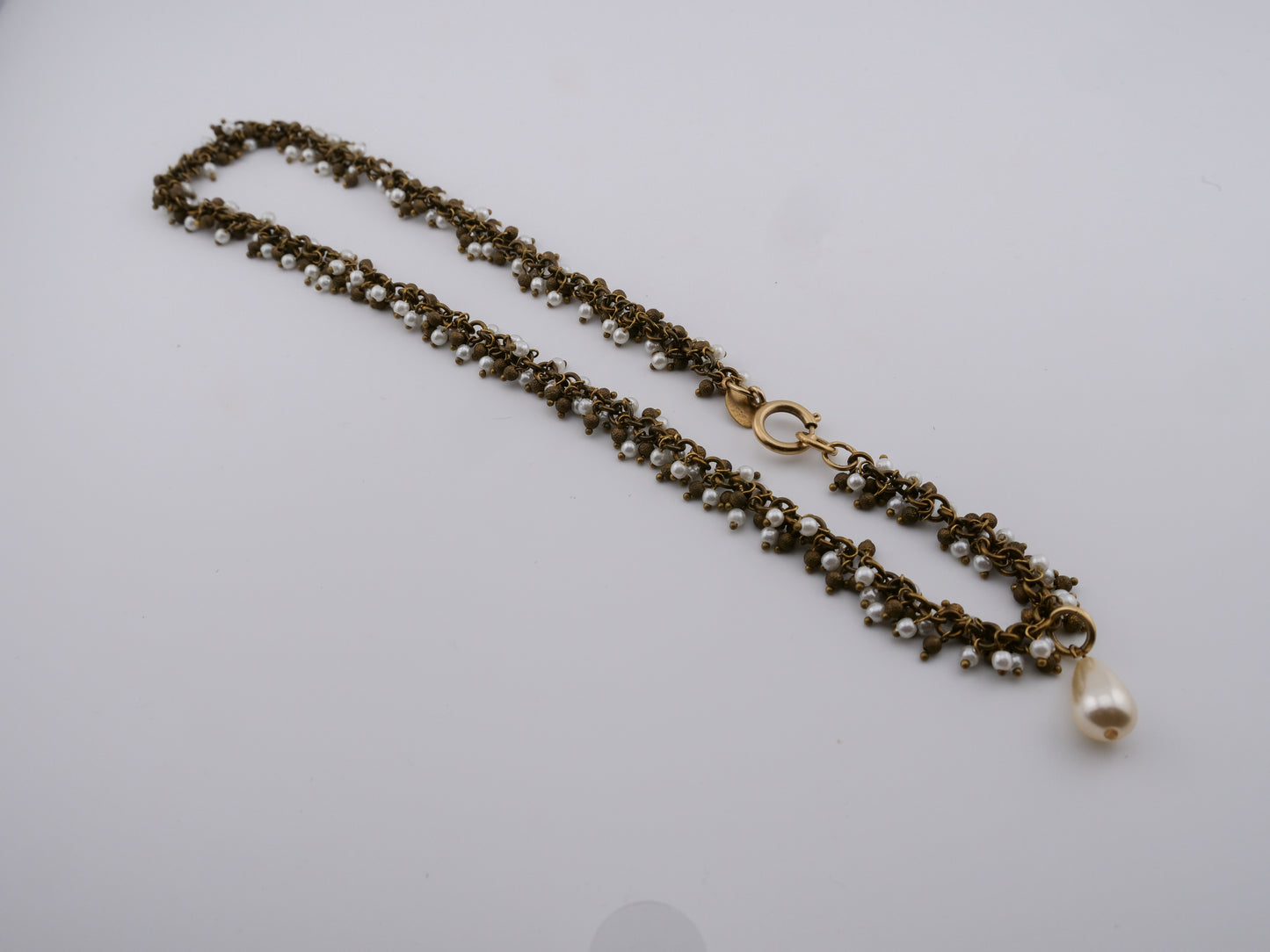 Snow in Paris Necklace