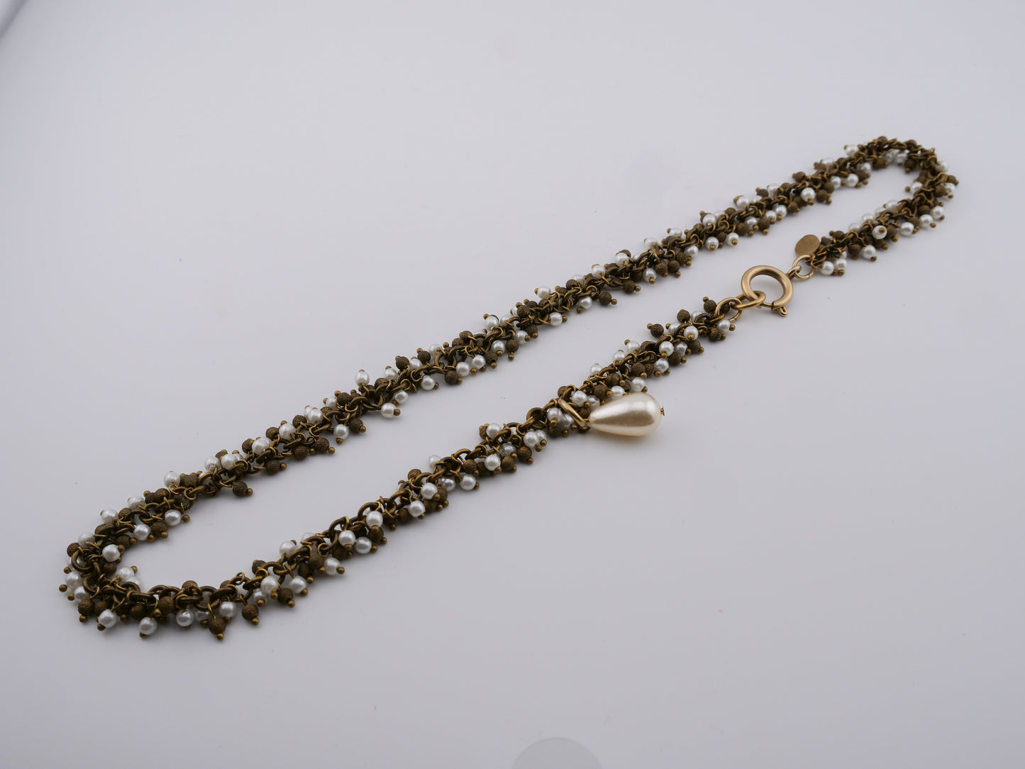 Snow in Paris Necklace