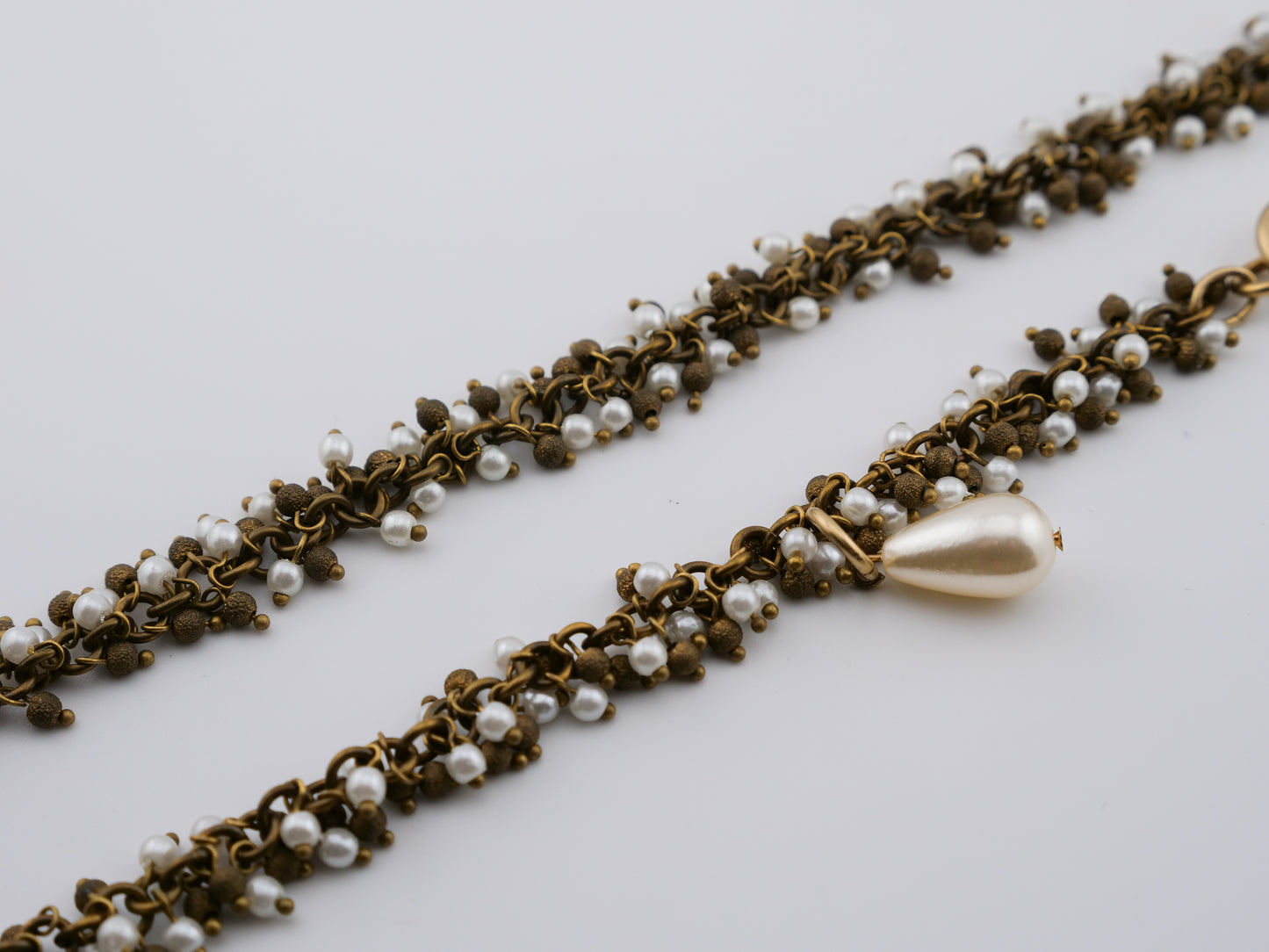 Snow in Paris Necklace