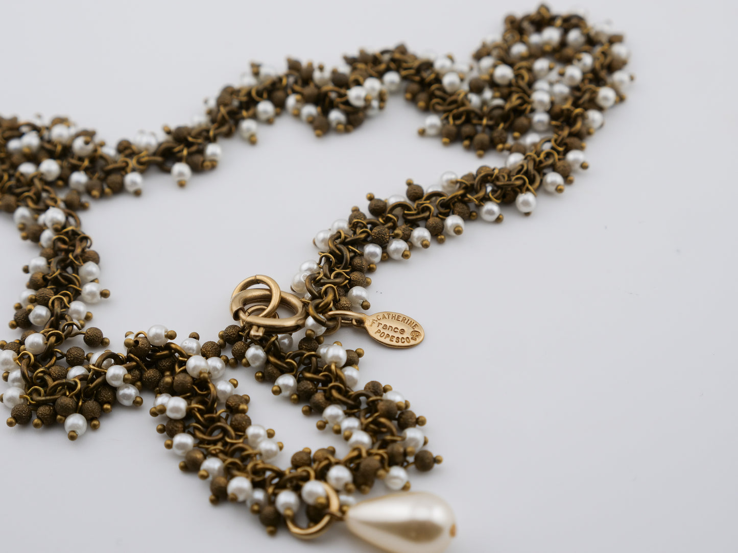 Snow in Paris Necklace