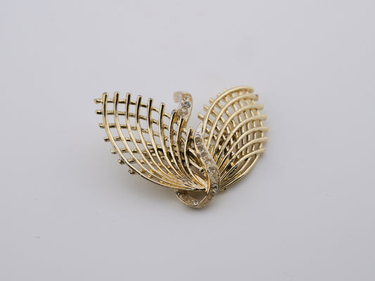 Golden Aperture Brooch
