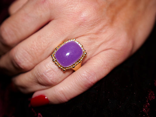 Violet Crown Ring