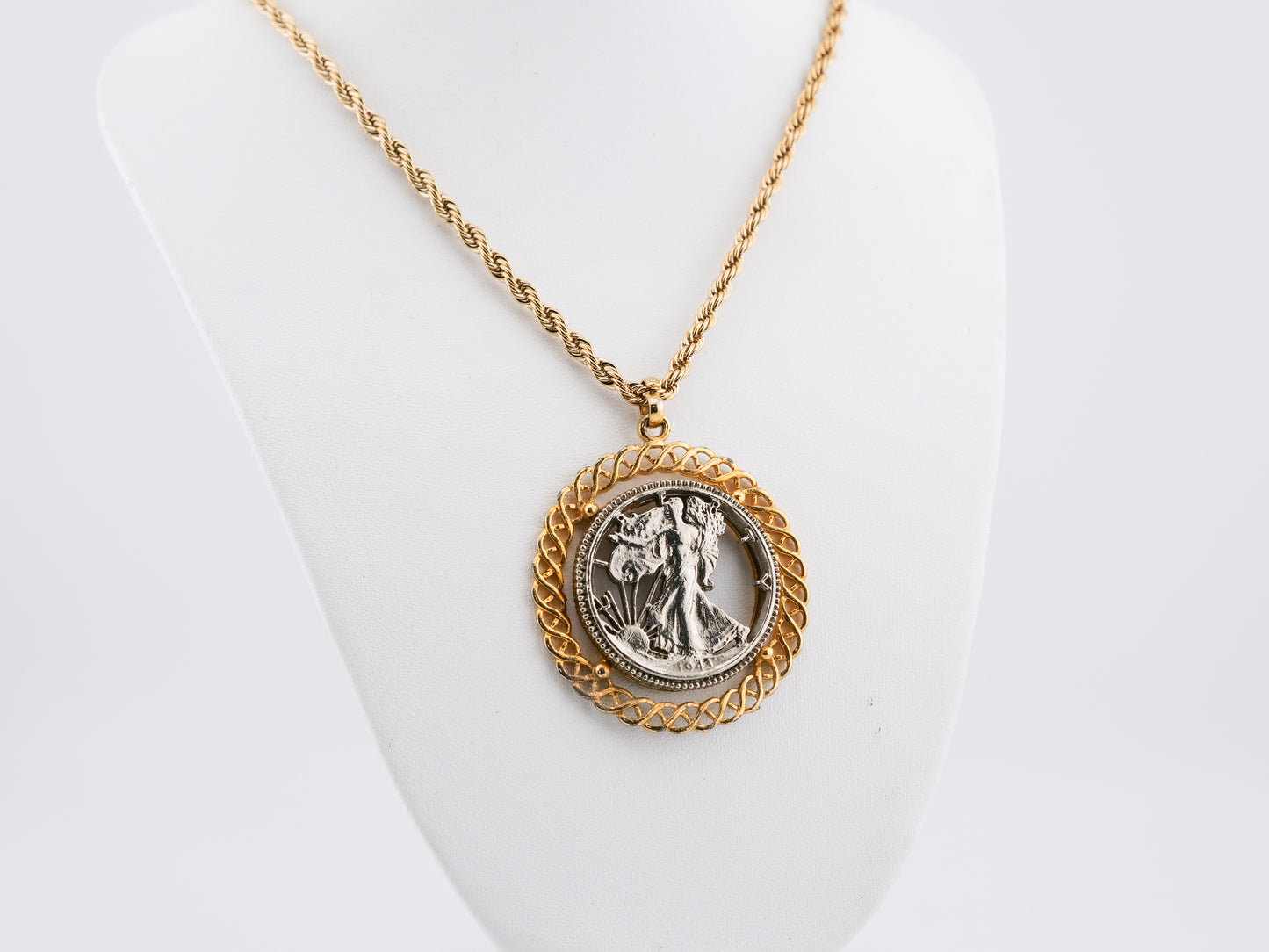 Floating Liberty Necklace