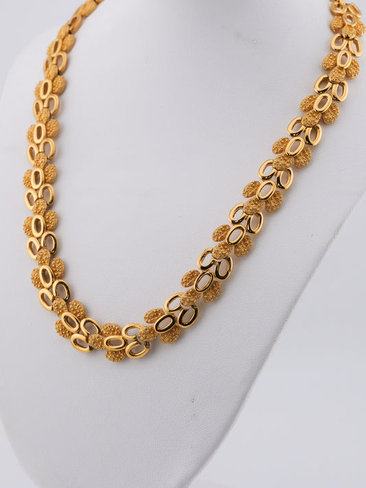 Golden Orbit Necklace by Trifari