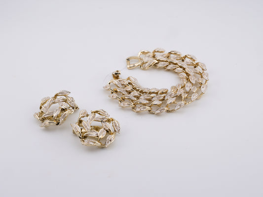 Leaves of Abundance Set - Vintage Coro