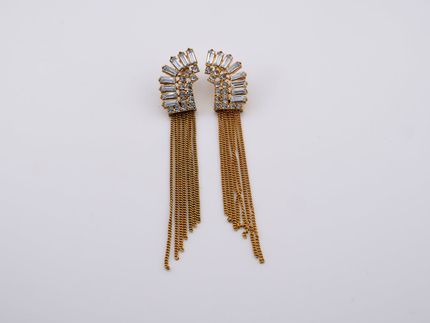 Crystal Waterfall Earrings