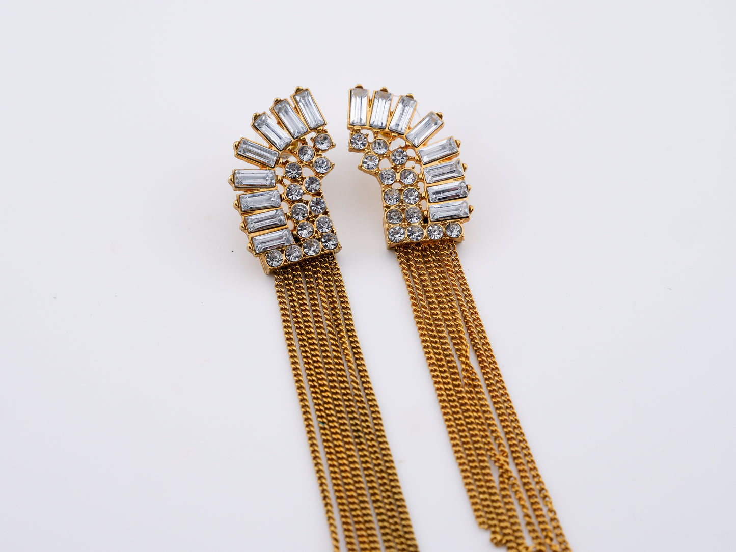 Crystal Waterfall Earrings