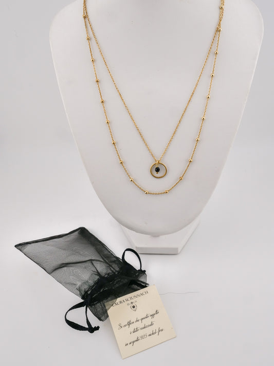 Orbita Nera Necklace