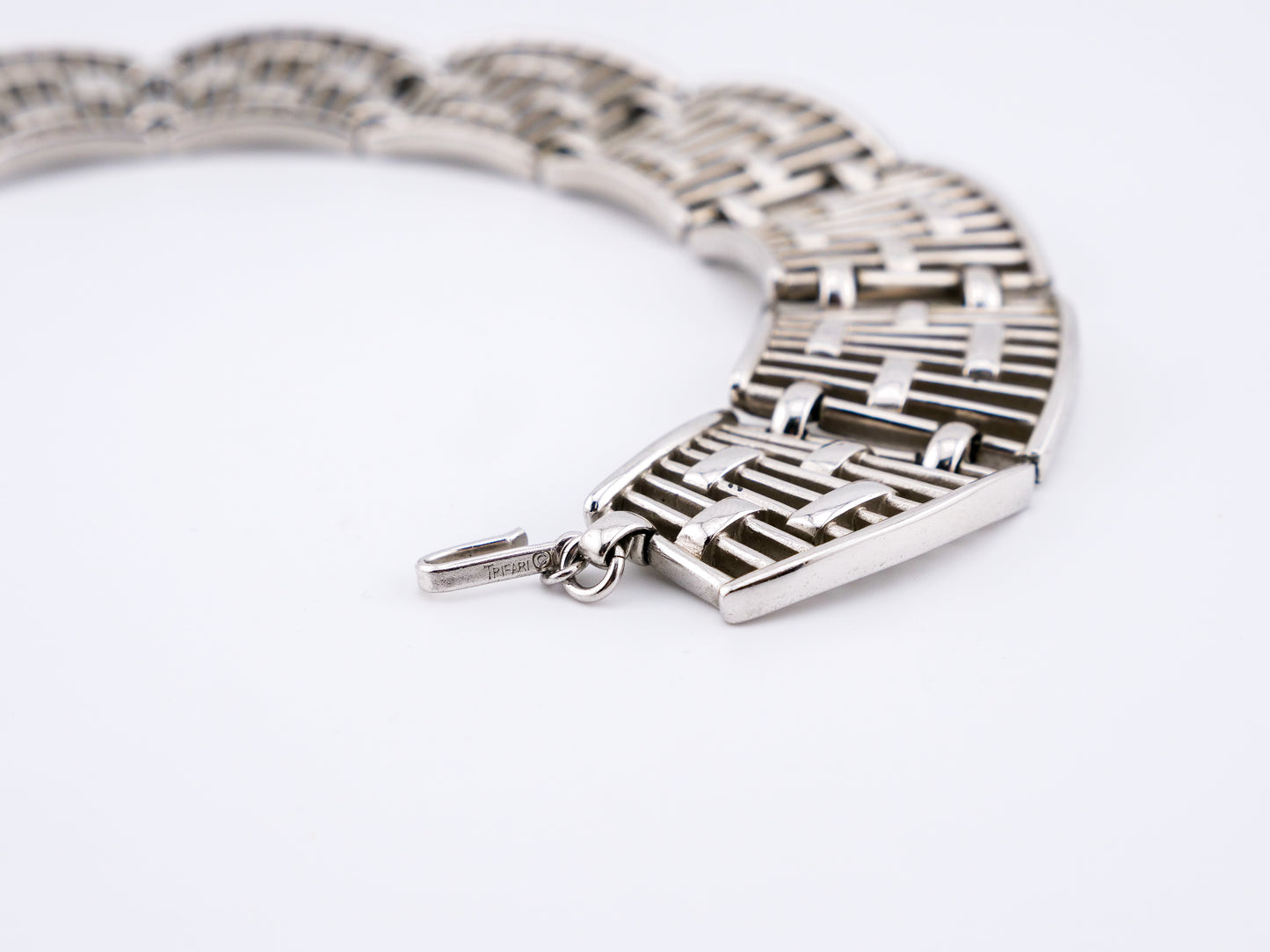 The Silver Citadel Necklace - Vintage Trifari