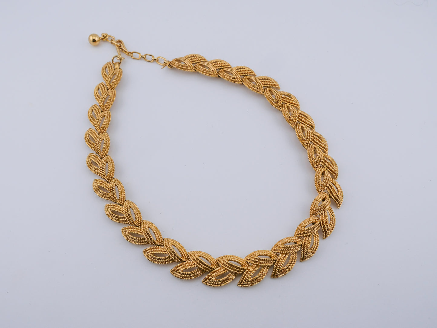 Golden Laurel Necklace
