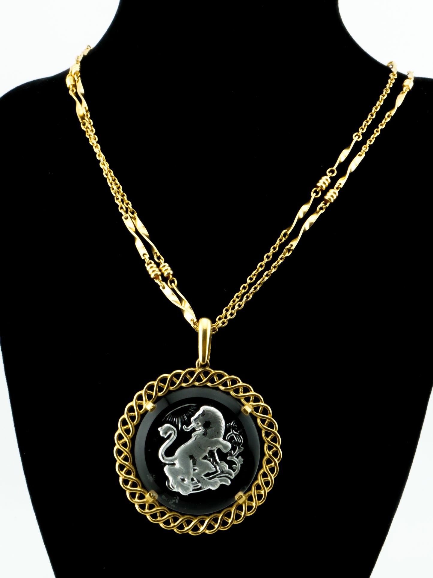 The Moon in Leo Necklace