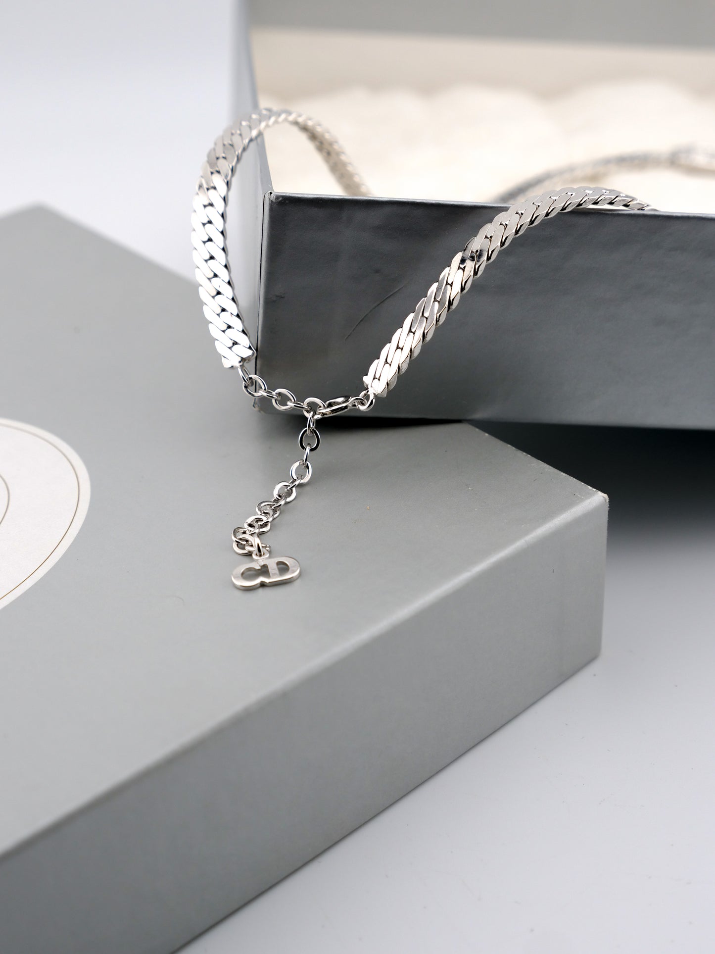 The Silverwing Chevron — Signed Christian Dior