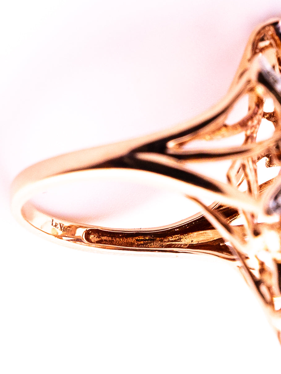 The Amethyst Reverie — LeVian 14K Rose Gold Multi-Stone Cocktail Ring