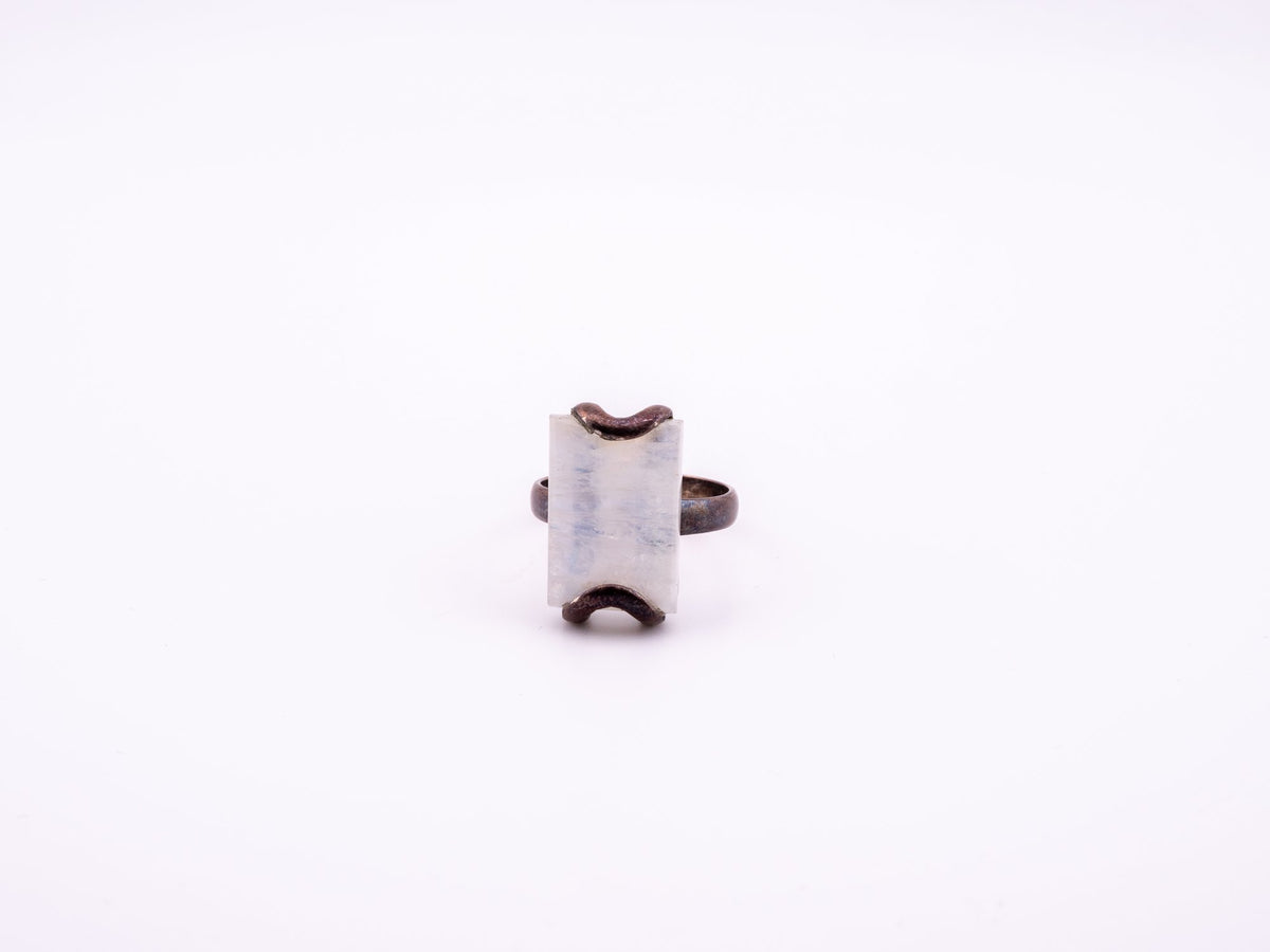 Bone Moon Talisman Ring