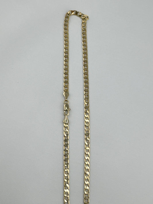 Golden Hour Curb Chain, 14K Solid Gold