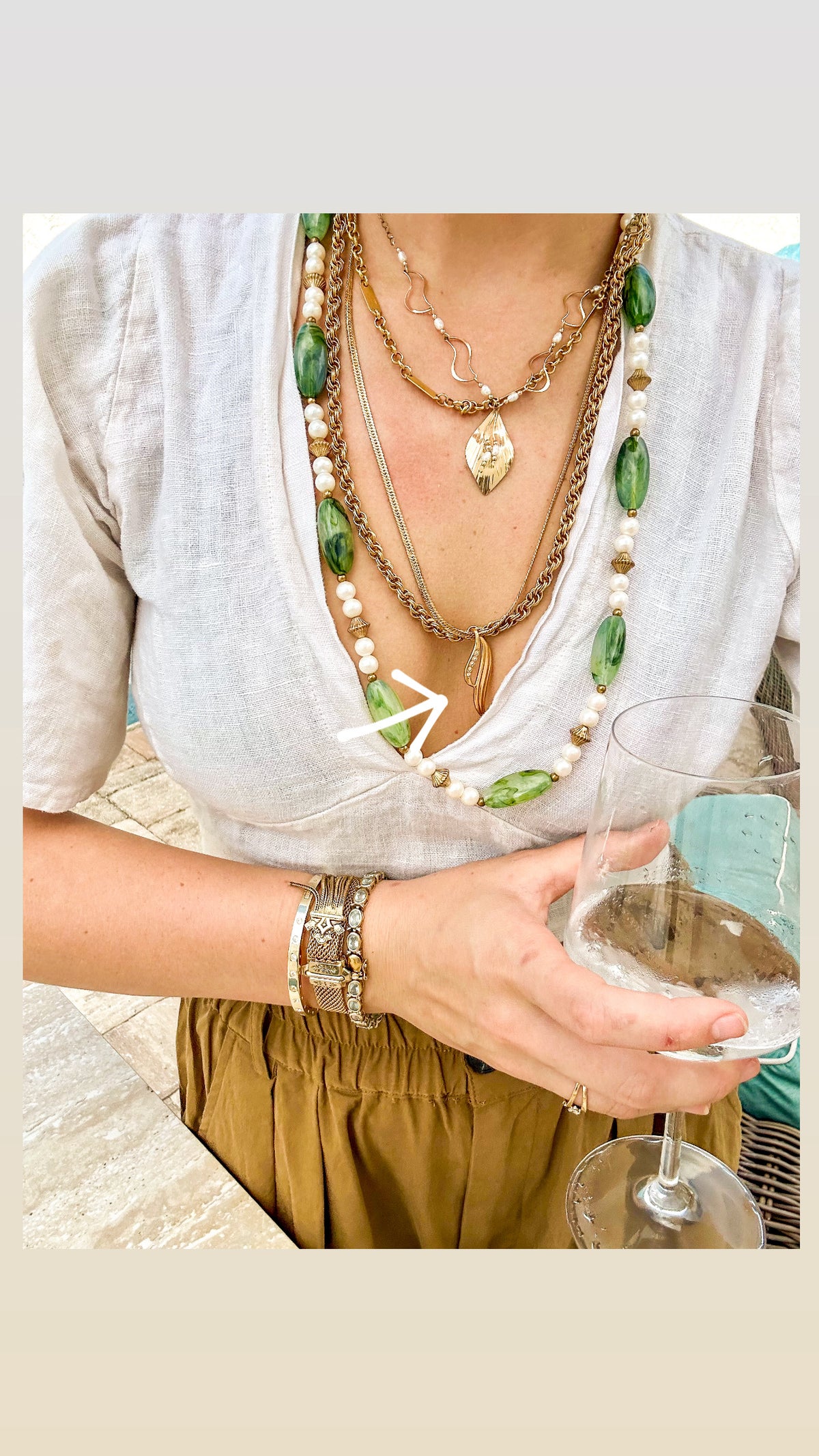 Candlelight Pendant Necklace