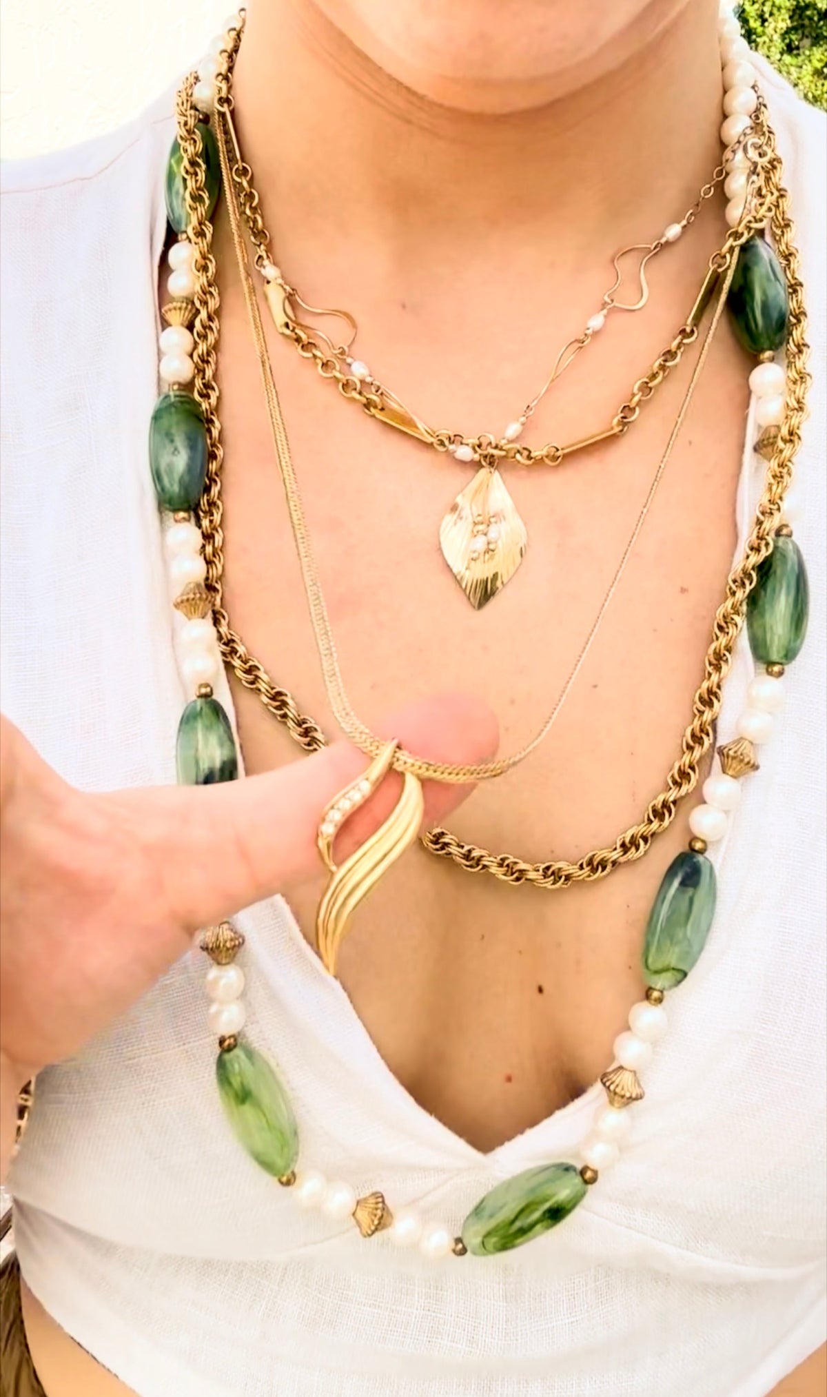 Candlelight Pendant Necklace