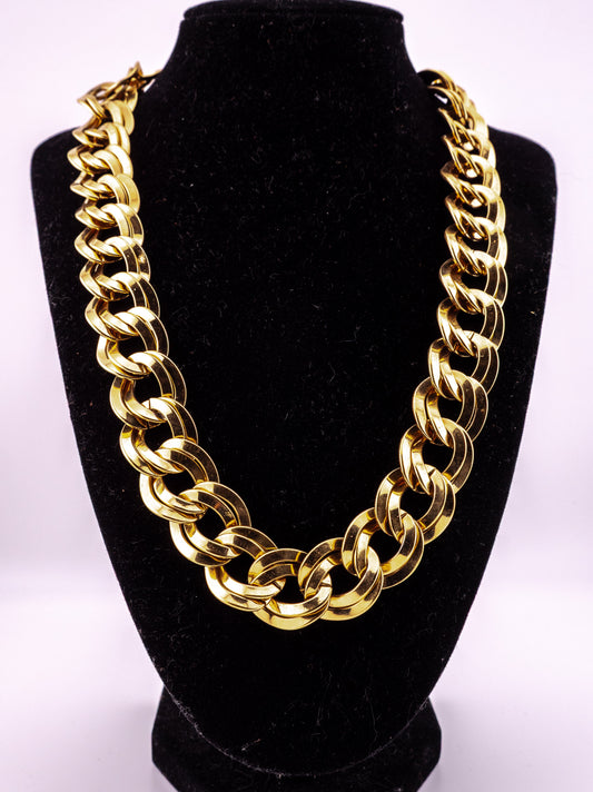 Monet Graduated Double Curb Link Collar