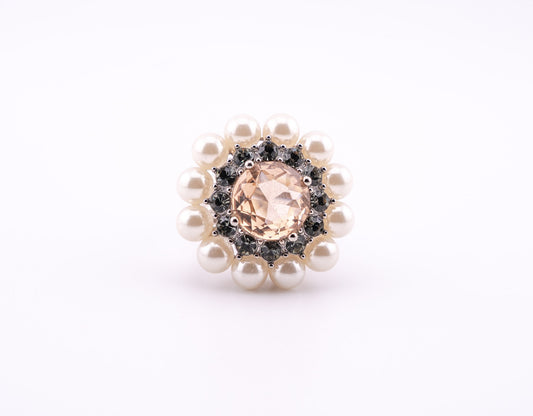 Peach Melba Ring