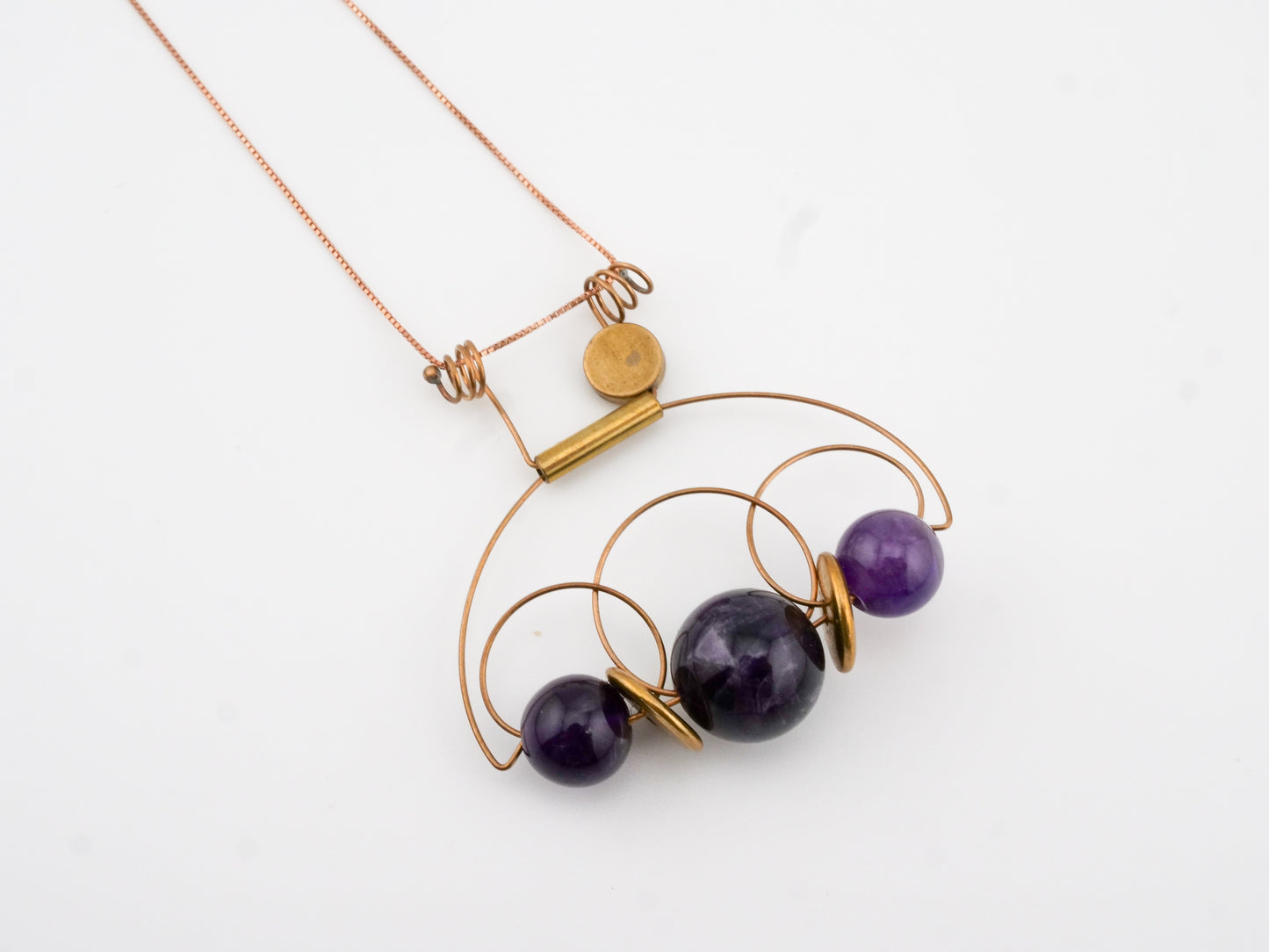 Vessel of Violet Light Necklace